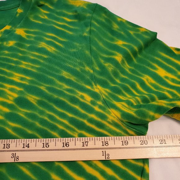 B. Canvas Tie Dye Boho Bohemia unisex short sleeve T-shirt size L. 100% cotton. - Picture 10 of 12